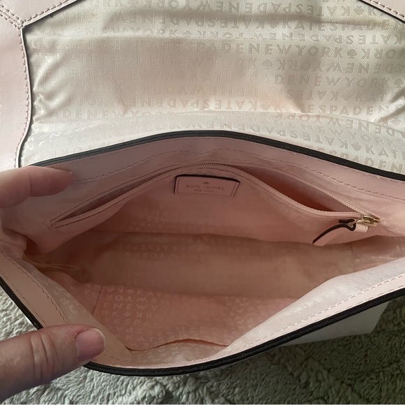 EUC Kate Spade Light Pink Crossbody Bag - Picture 5 of 9